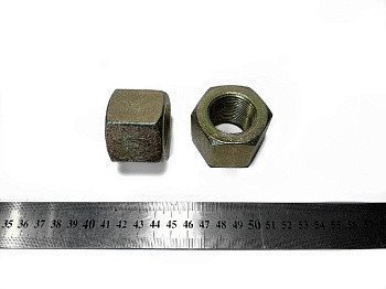Гайка стрем'янки М30х2х34H (під ключ М46) (10,9 міцність)