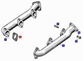 Прокладка  випускного колектора