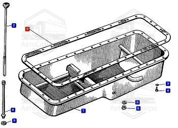 Прокладка піддону