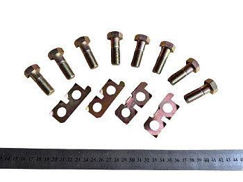 Р/к кріплення маховика (пластини+болти)