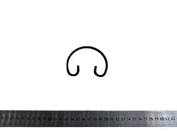 Кільце стопорне поршневого пальця ЯМЗ-534,536 (MR)