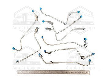 К-кт трубок ТНВД L-455 mm (8 шт. гнуті)