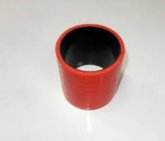 Патрубок турбокомпресора (ВІД ТУРБИНИ НА ІНТЕРКУЛЕР) 4-х шаровий (L-90 D-75*85) (СИЛІКОН)