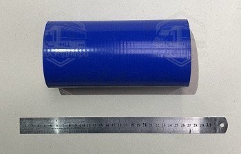 Патрубок інтеркулера (90х205 мм d=90 мм) 4-х шаровий (СИЛІКОН)