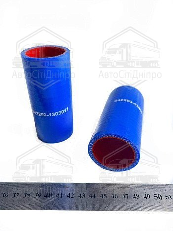 Патрубок радіатора (42х110 d=42 mm) 4-х шаровий (СИЛІКОН)