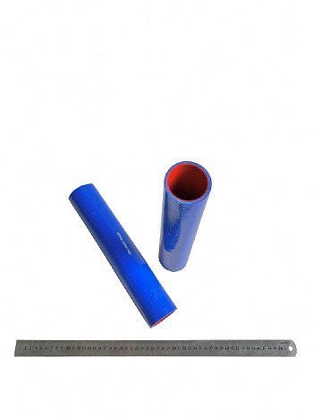 Патрубок радіатора МАЗ верхній (50х320 мм d=50 mm) 4-х шаровий (СИЛІКОН)