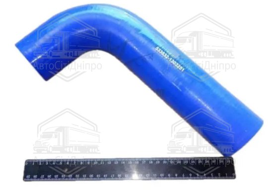 Патрубок радіатора кутовий (L1-280/L2-130/d-60/кут 90) 4-х шаровий (СИЛІКОН)