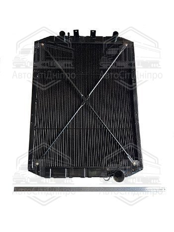 Радіатор водяний латунно-мідний (4-х рядний)  із заг. і розд. головками