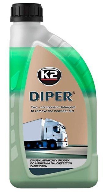 Автошампунь для безконтактної мийки K-2 DIPER 1кг