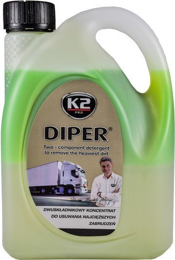 Автошампунь для безконтактної мийки K-2 DIPER 2кг