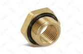 Адаптер перехідник M22/M16*1,5 (латунь із прокладкою) RIDER