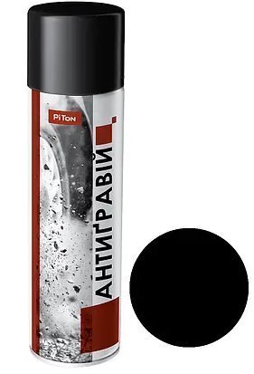 Антигравій чорний PITON 500 гр.