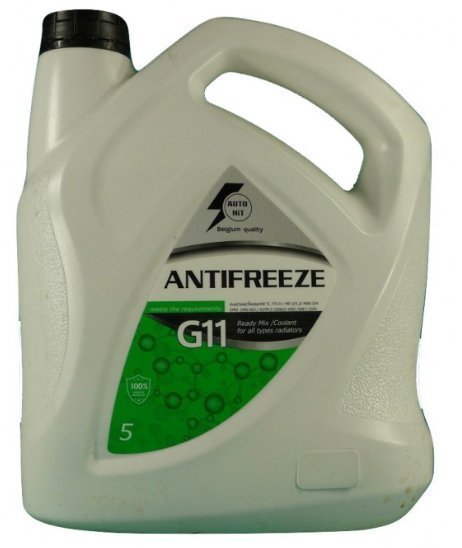 Антифриз AutoHit G11-40 GREEN 5 кг