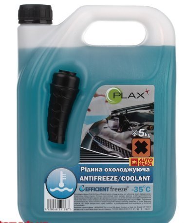 Антифриз PLAX -35 синій 5кг