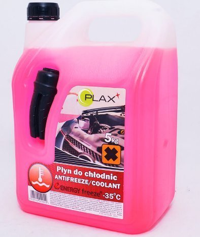 Антифриз PLAX -35 червоний 5кг