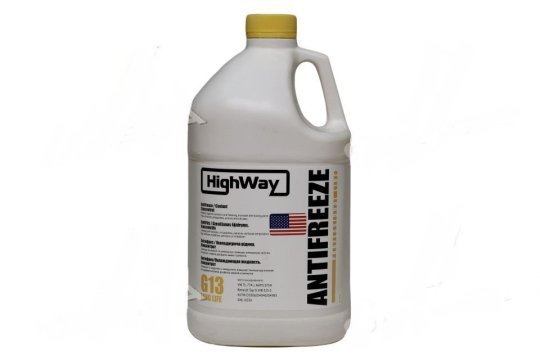 Антифриз концентрат HighWay G13 жовтий 3,78л