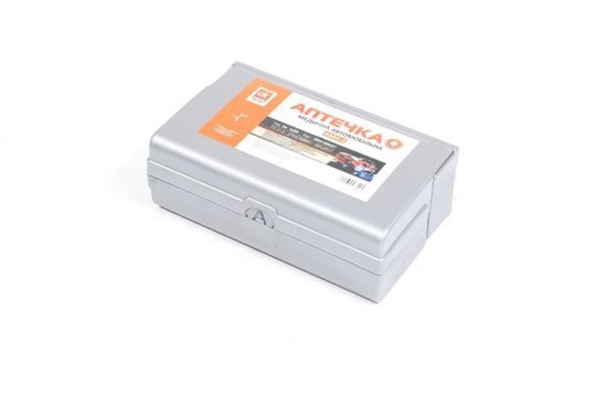 Аптечка автомобільна АМА-1 (пластик, сертифікована) ДК