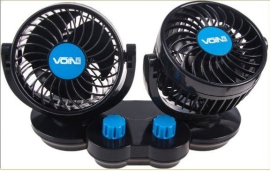 Вентилятор 4" 24V EL 101 546 (подвійний, дві швидкості) ELEGANT