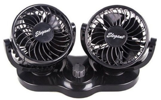 Вентилятор 5" 24V EL 101 547 (подвійний, дві швидкості) ELEGANT