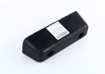 Відбійник причепа 240*55*55 (буфер напівпричепа, прямокутний, вантажні авто)