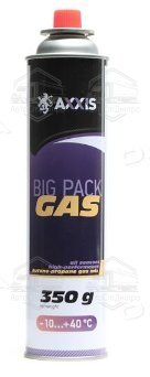 Газ всесезонний для пальників (балон 650ml / 350г) AXXIS