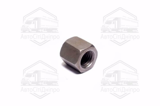 Гайка колеса КамАЗ 853552 (М18*2,5, H=27 мм, посилена, тефлонова, 10.9) DETALKA