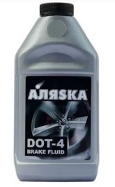 Гальмівна рідина DOT 4 Аляска (срібло) 390г