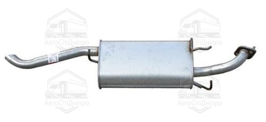 Глушник 96654182 (05.60, алюмінізований, Авео седан) Bosal