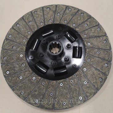 Диск зчеплення ведений 238-1601130 (перед,, тканна накл.) КСМ