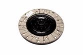 Диск зчеплення ведений 421-1601130 (б/асб, УАЗ к 5-ти ступ. КПП) Тріал