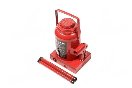 Домкрат гідравлічний 50т (H=285/465, червоний) <ДК>