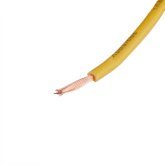 Дріт електричний переріз 1,5  жовтий  10м.