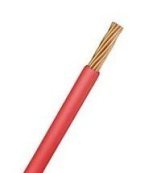 Дріт електричний переріз 1,5  червоний  10м.