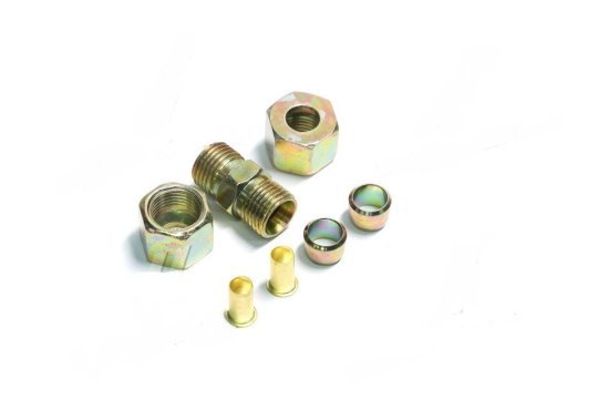 З'єднувач різьбовий 10*10 трубки ПВХ (М16*1,5) RIDER