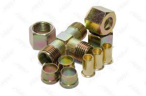 З'єднувач різьбовий трійник 10*10*10 трубки ПВХ (М16*1,5) RIDER