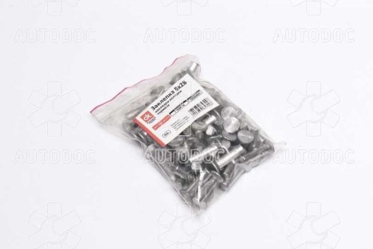 Заклепка 8*28 накладки колодки гальма (компл. 64 шт., ЗИЛ, КРАЗ, Ікарус) <ДК>