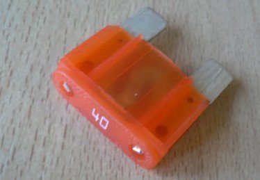 Запобіжник Євро 40А (максі) TESLA BLATNA