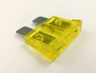 Запобіжник плоский 20А (Євро, 1 шт.) WTE