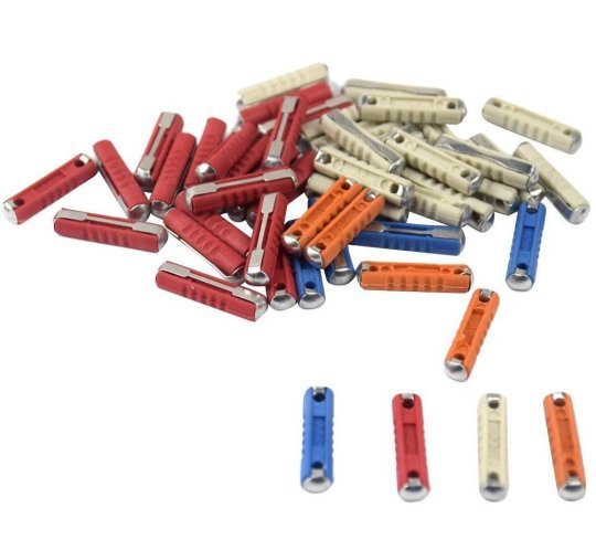 Запобіжники 496.171.800 (круглі, компл. 10 шт.)