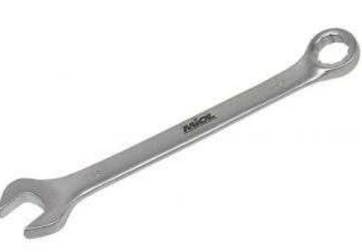 Ключ комбінований 8 мм CrV сатин (20/400) 51-673 Miol