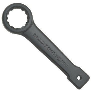Ключ накидний односторонній (ударний) 26мм TOPTUL