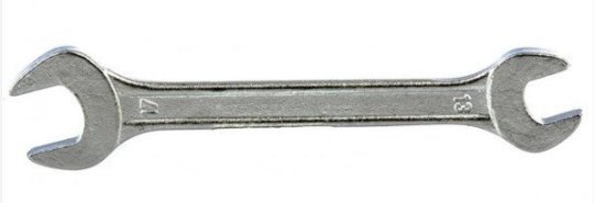 Ключ ріжковий 13*17 (цинк) Камишин