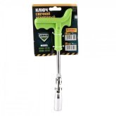 Ключ свічний 21мм пластикова ручка, посилений <ARMER>