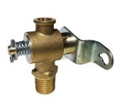 Кран зливний блоку циліндрів 511.1305040 (ПС-7-1, латунь, короткий, ГАЗ, УАЗ)