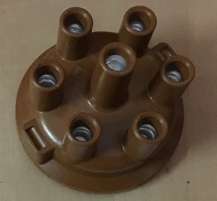 Кришка розподільника запалювання Р32-3706.500 (алюм. конт., ГАЗ-52) СОАТ
