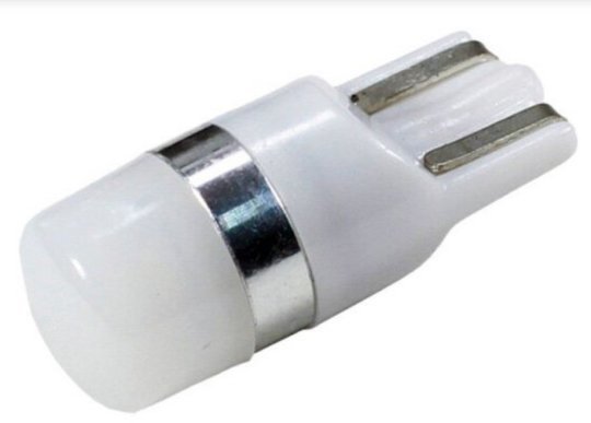Лампа LED б/ц габарит, панель приладів, салон 24V T10 (W5W) W2.1x9.5D 1SMD CANBUS WHITE <TEMPEST>