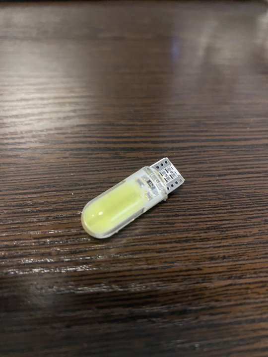 Лампа LED б/ц габарит,панель приладiв, 24V T10 (W5W) W2.1x9.5D 2COB WHITE <TEMPEST>