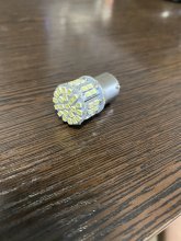 Лампа LED вказівників поворотів і стоп-сигналів 24V BA15S 50SMD WHITE <TEMPEST>