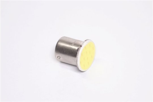 Лампа LED вказівників поворотів і стоп-сигналів 24V R5W BA15S 1COB WHITE <TEMPEST>