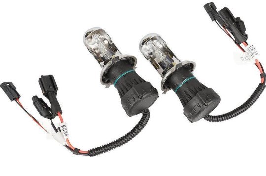 Лампа автомобільна Н4 ксенон Galaxy 6000К (комплект)